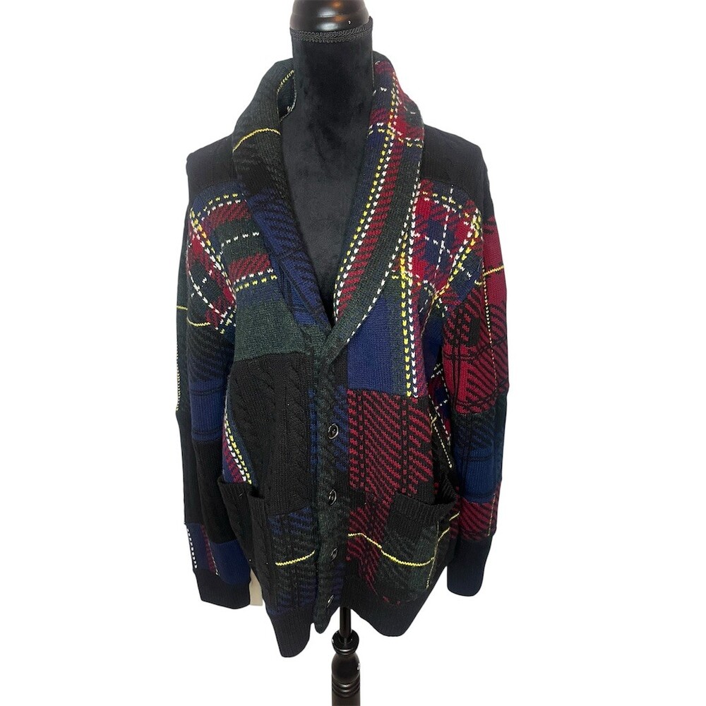 NWOT Vineyard Vines Cardigan Sweater Jacket Men's 100% Extra Fine Merino Wool - Picture 6 of 7
